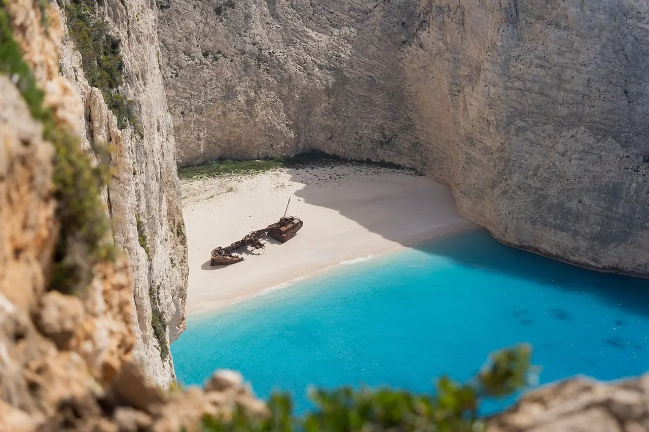 Shipwreck (Navagio) in the Ionian
