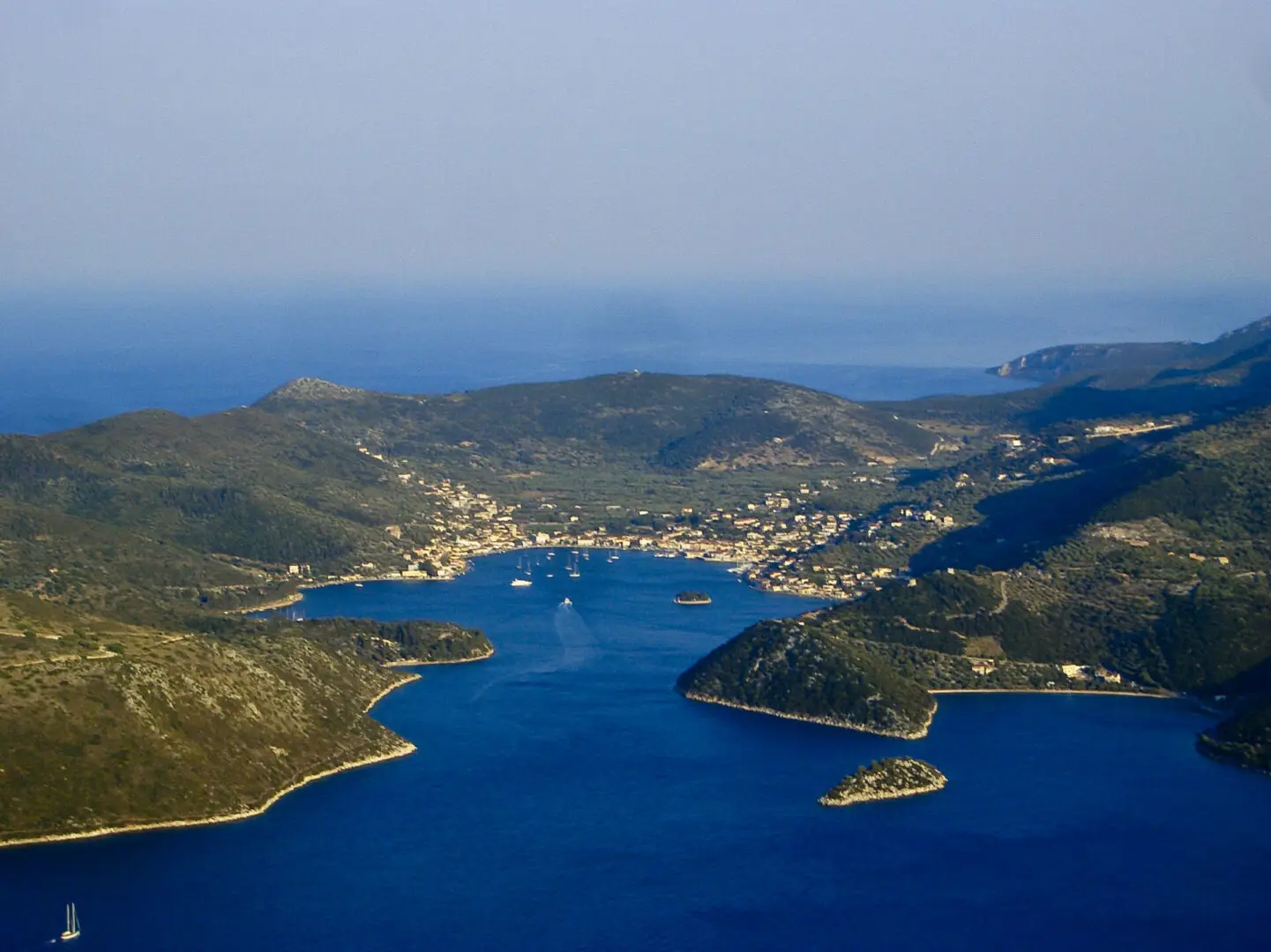 Vathi in the Ionian