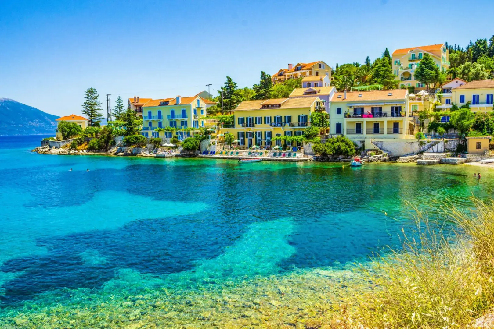 Fiskardo in the Ionian