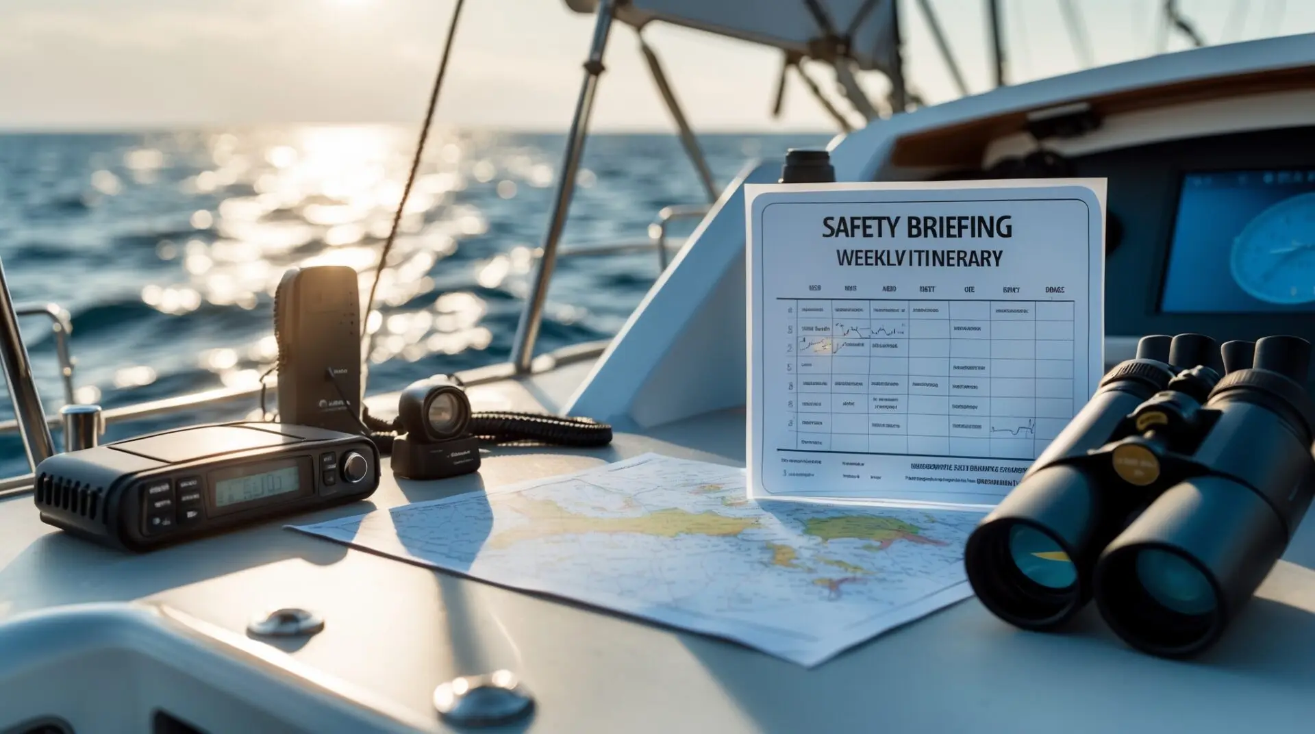 What does a skipper do on a yacht charter?
