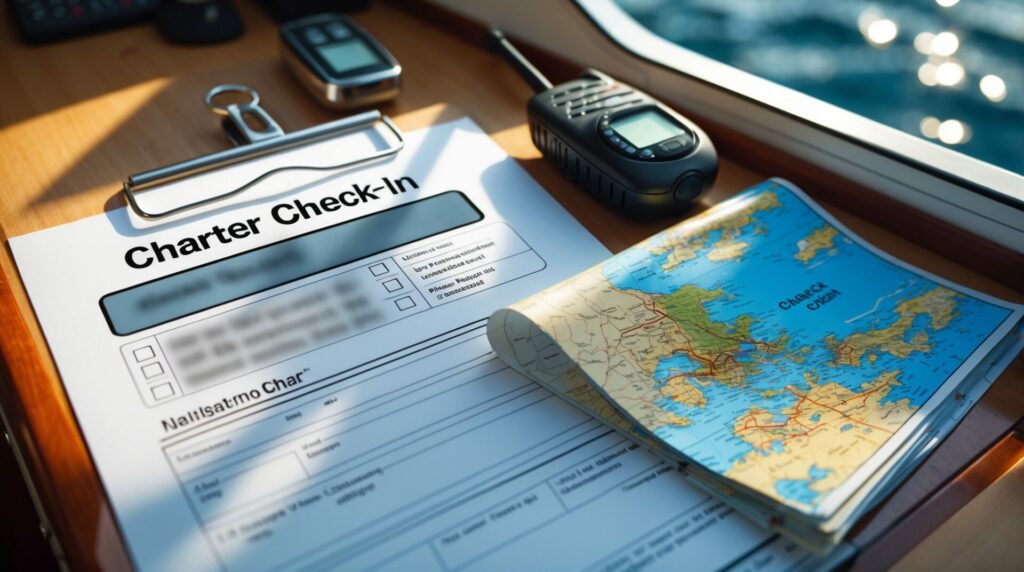 what does a skipper do on a yacht charter